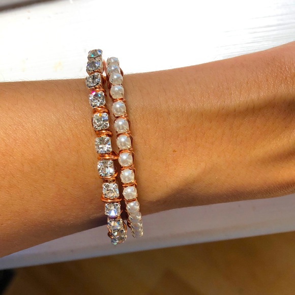 Pure Copper Pearl Bangle - Picture 7 of 7